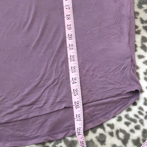 Express One Eleven Cold Shoulder Top in Purple Size Medium - Picture 16 of 17